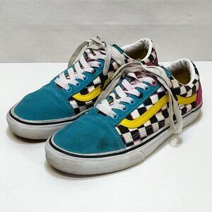 Vans Old Skool "Crazy Checks" Skateboarding Men’s 6.5 Women’s 8  Sneakers 721454